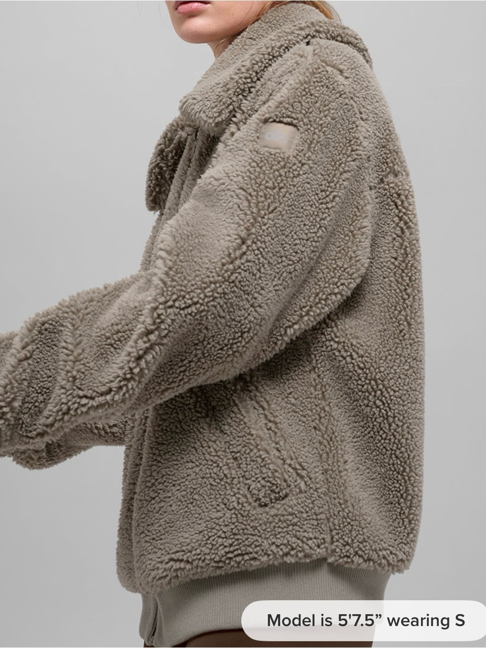 Sherpa Downtown Jacket- Light Cocoa